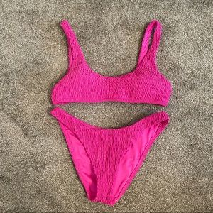 Victoria’s Secret Medium Pink Swimsuit Set